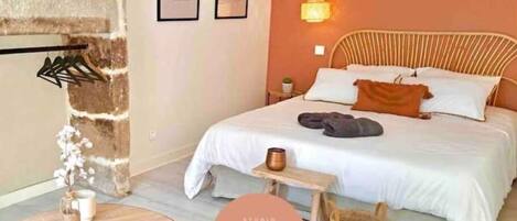 1 habitación, wifi y ropa de cama