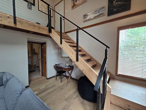 TV connectée, cheminée