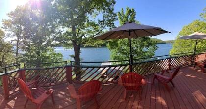 Lakefront Labor day thru October Osage/Gravois, warm water & Forest color & Calm