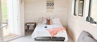 Hidden Haven Tiny House 2.0. Wide open spaces for humans and dogs! 