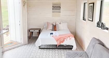 Hidden Haven Tiny House 2.0. Wide open spaces for humans and dogs!