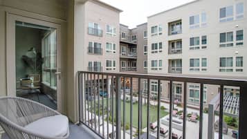 Business-Apartment, 1 Schlafzimmer, Balkon | Balkon