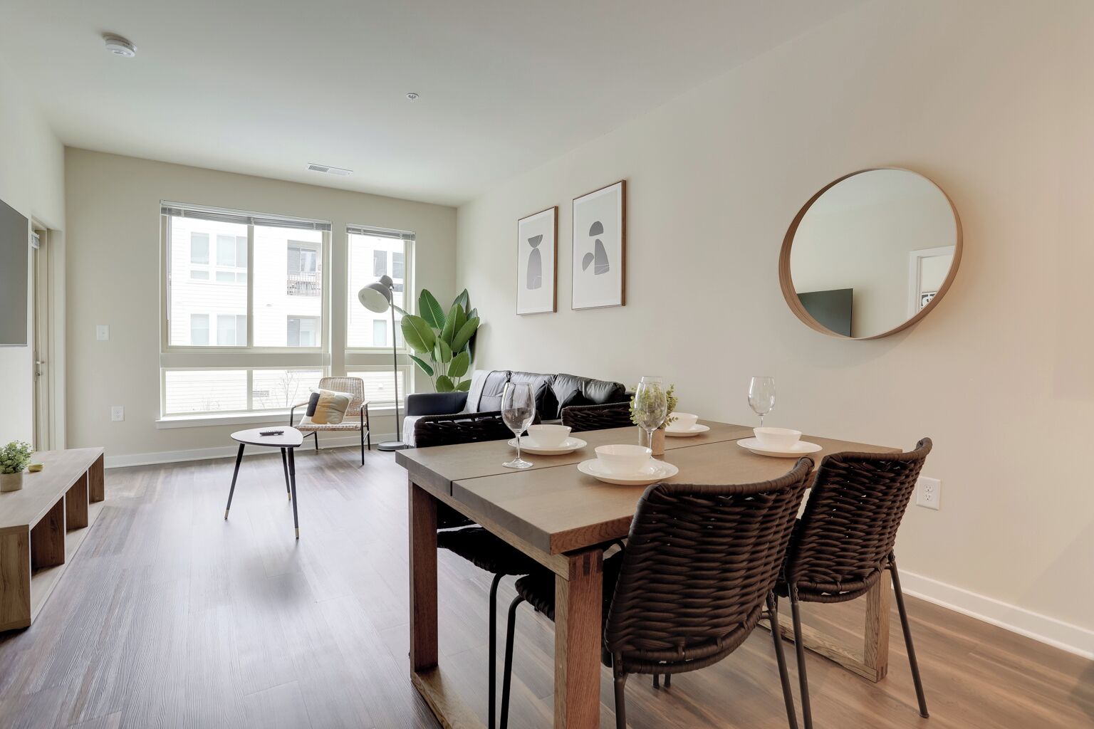 Appartamento Business, 1 camera da letto, balcone | Sala da pranzo