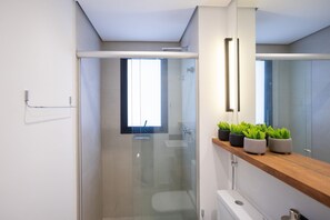 Apartment | Bathroom | Free toiletries - Step Up Paraíso (São Paulo)