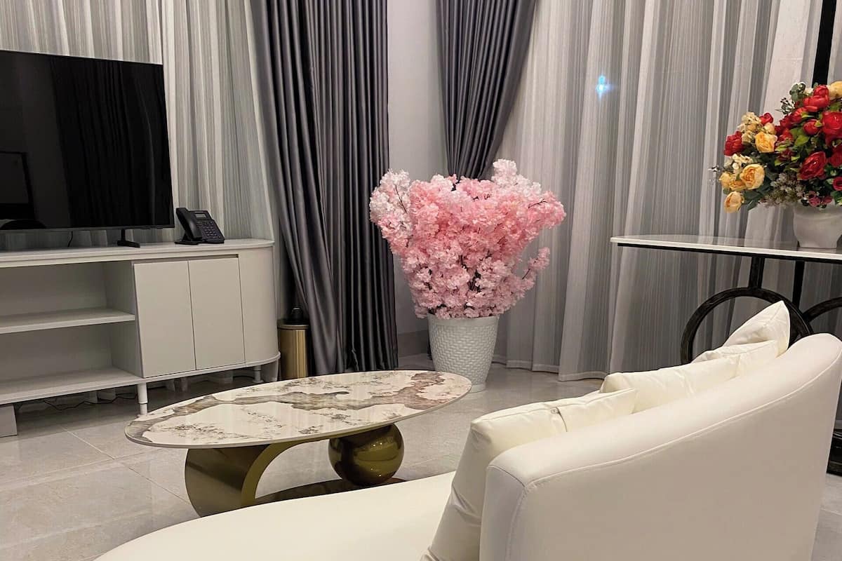 3 Bed-room Villa (No pool) | Living area | Flat-screen TV