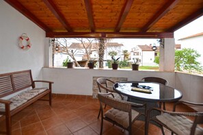 Outdoor dining - Greta studio 2 with terrace (Rovinj)