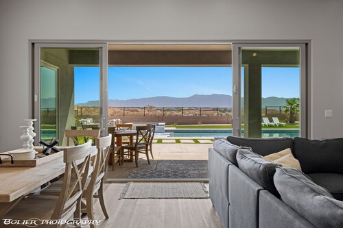 Mountains and Saltwater Pool