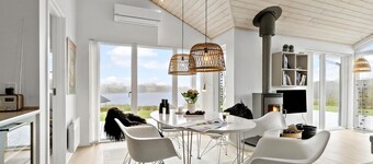 Nice home in Haderslev with lake view