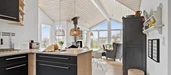 Nice home in Haderslev with lake view