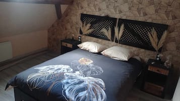1 chambre, Wi-Fi, draps fournis