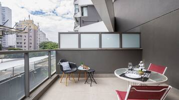 Apartamento | Opções para refeição ao ar livre