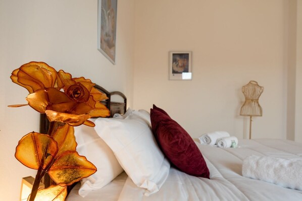 1 soverom, strykejern/-brett, wi-fi og sengetøy