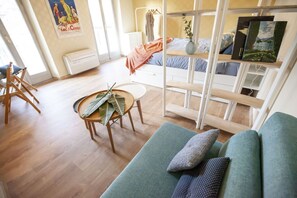 1 室のベッドルーム、WiFi、ベッドシーツ