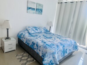 1 bedroom, iron/ironing board, WiFi, bed sheets -  Inspiración: El Mar. Atractivo apartamento en Santa Marta. Ven a disfrutar.  (Gaira)