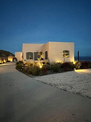 Exterior - Flouria House - House with magnificent view of the Aegean Sea (Paros)