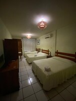 Down comforters, desk, free WiFi