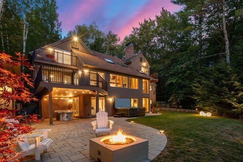 Luxury retreat in Eastman community near mount Sunapee, Dartmouth College.