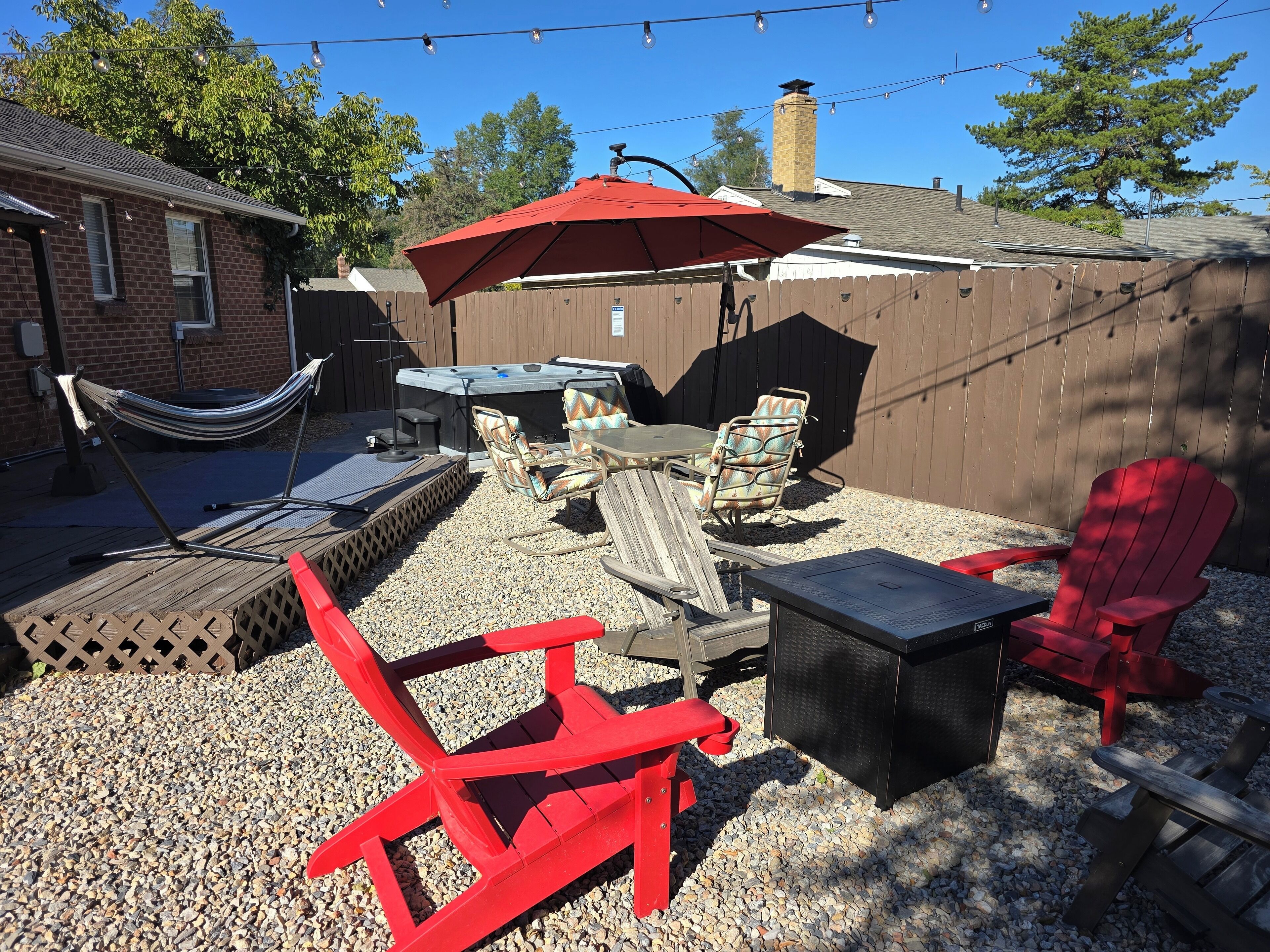 Opções para refeição ao ar livre