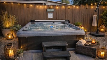 Bañera de hidromasaje exterior