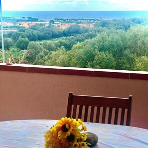 Outdoor dining - CASA MIRADOR: panoramic terrace (Budoni)