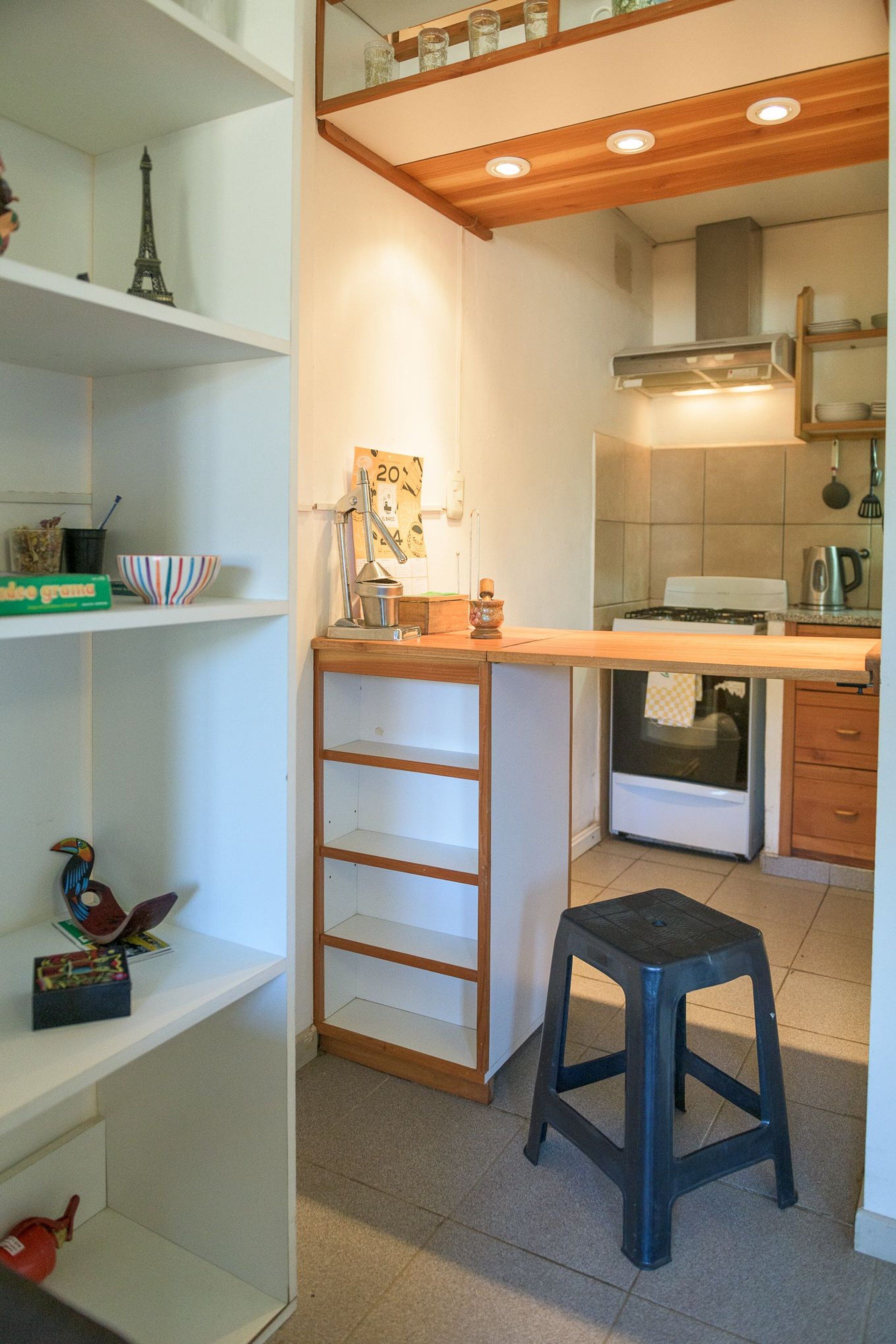 Refrigerador, microondas, horno y tostadora 