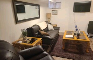 Living area - Private basement studio apt.
 (Spokane)