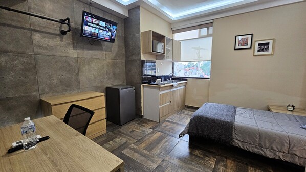City suite | 1 slaapkamer, lakens van Egyptisch katoen, luxe beddengoed