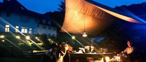 Restaurante al aire libre