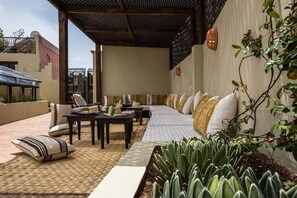 Terrace/patio - Riad kasbah  (Marrakech)