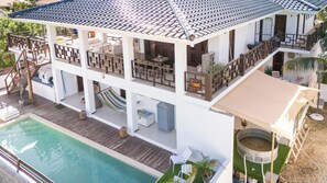 Appartamento, 2 camere da letto, fumatori, patio | Piscina | Piscina all'aperto