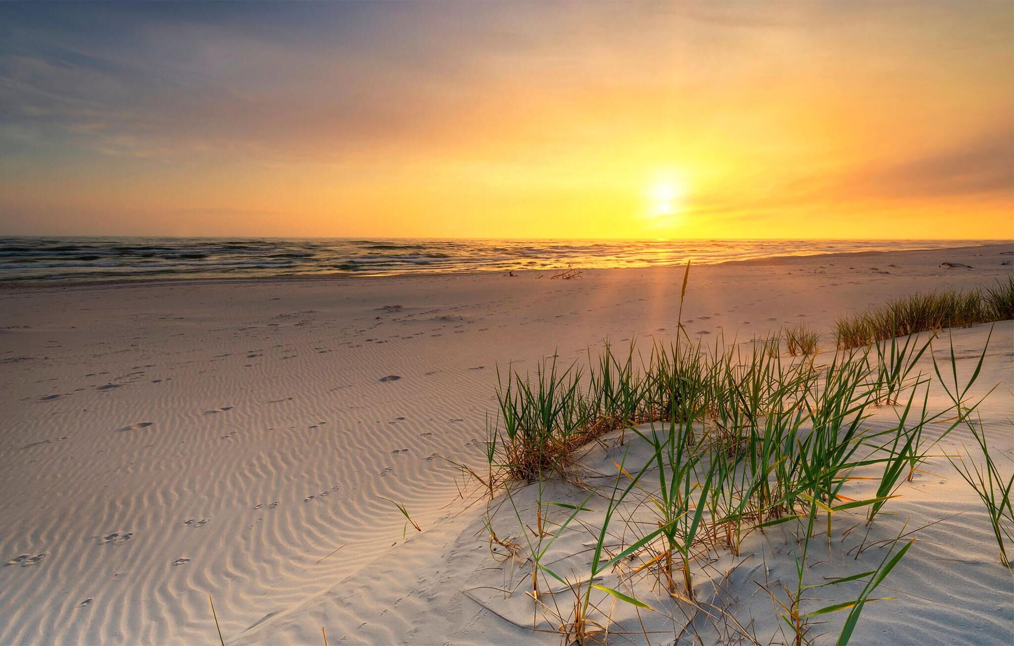 Una spiaggia nelle vicinanze
