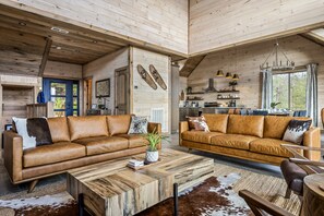 TV connectée, cheminée, jeux vidéo, lecteur de DVD