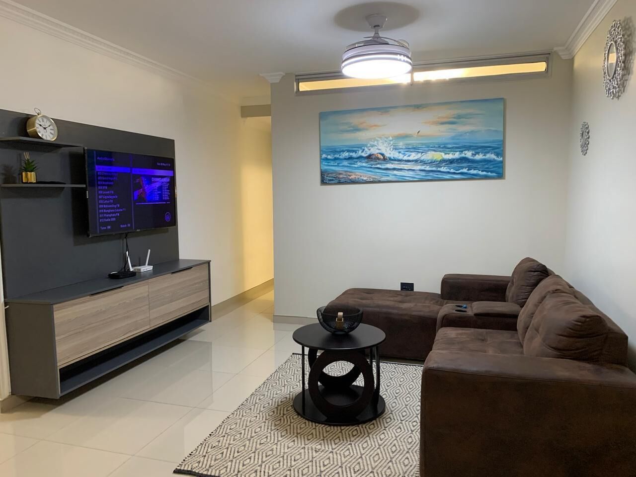 Apartamento, 2 quartos, para fumantes | Área de estar