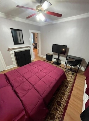 2 habitaciones, tabla de planchar con plancha y wifi gratis