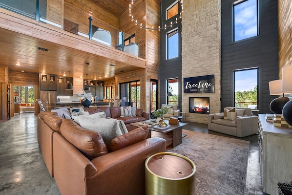 Interior - Pickleball | Private Heated Pool | Games | Hot Tub (Broken Bow)