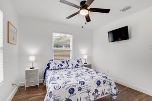 3 habitaciones, escritorio, wifi gratis y ropa de cama