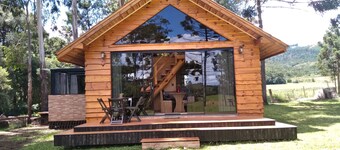 Cabana Pequeno Bosque com Jacuzz