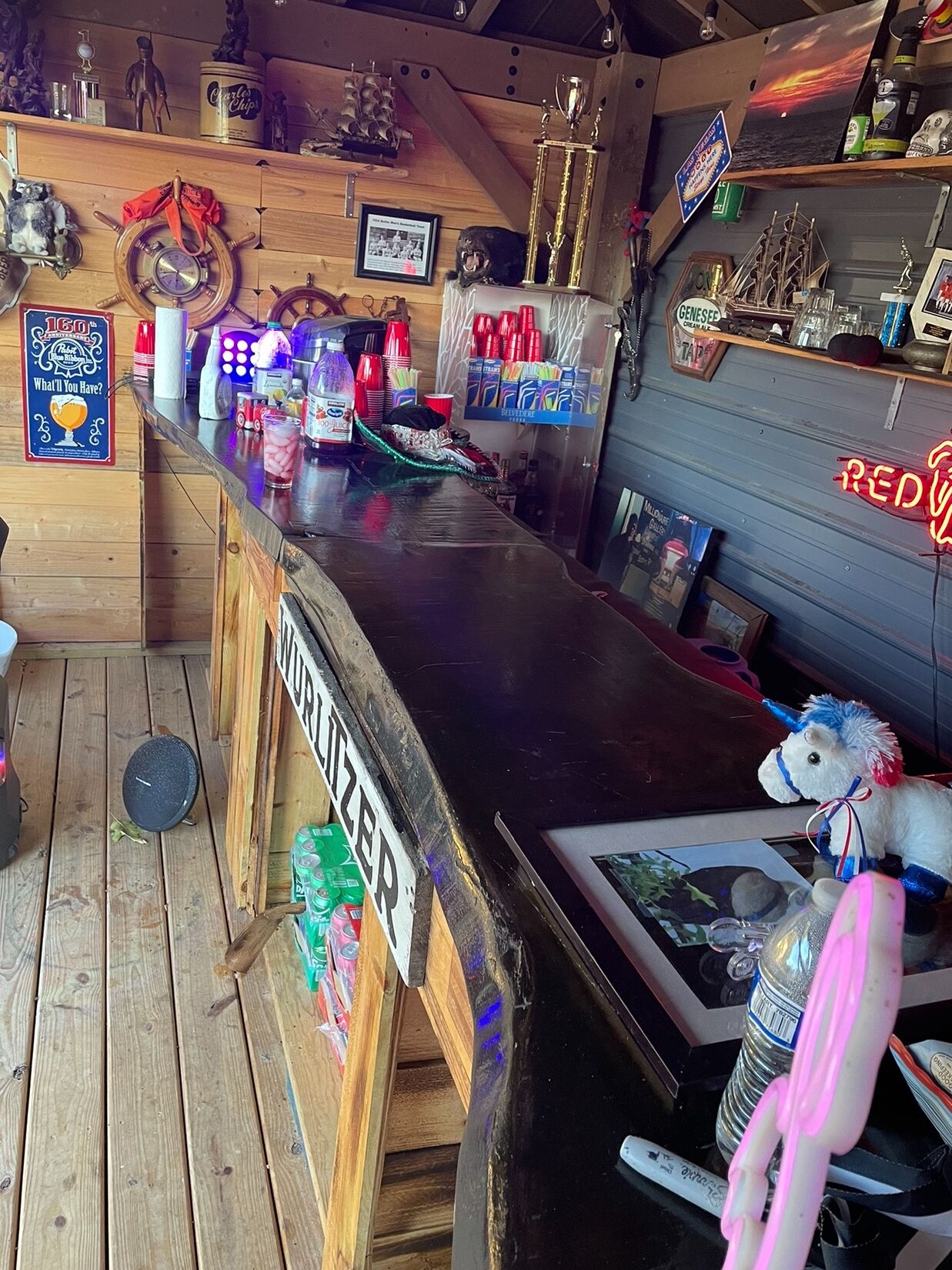 Bar (in der Unterkunft)