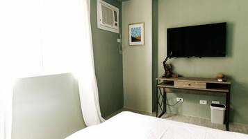 1 chambre, fer et planche Ă repasser, Wi-Fi, draps fournis