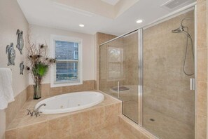 Shower, towels