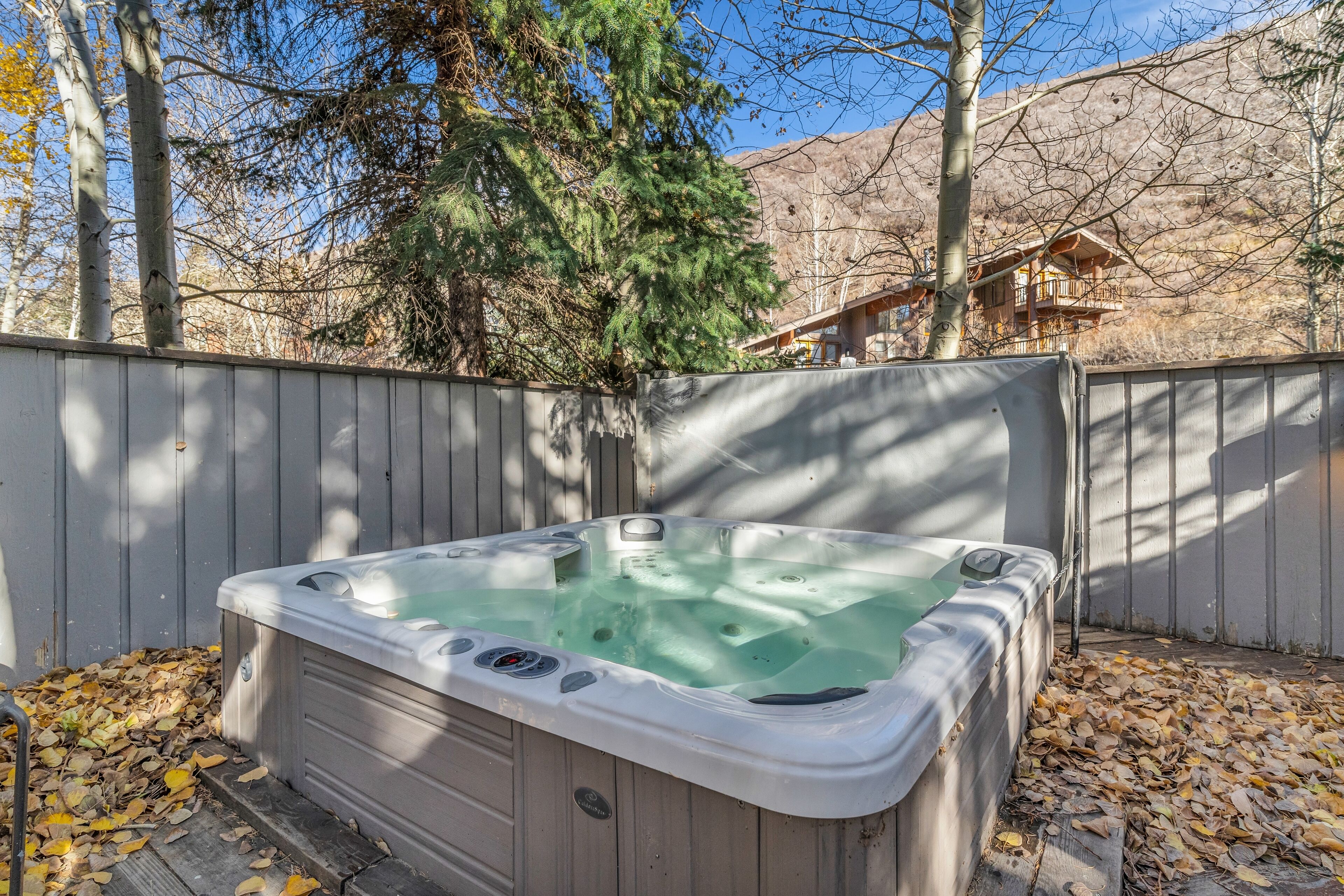 Idromassaggio all'aperto