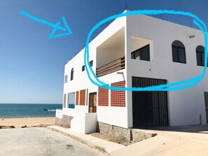 Exterior - Apartment with mountain view, private balcony and access to beach front terrace. (Bahía de Kino)