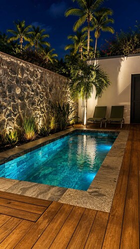 SUMMER COSY classée 4 étoiles - 2 suites avec piscine chauffée - St Gilles-Les-Bains