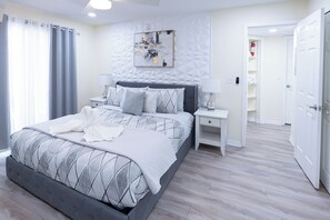 3 soverom, strykejern/-brett, wi-fi og sengetøy