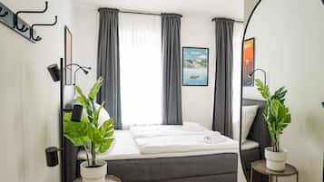 1 Schlafzimmer, Schreibtisch, Bügeleisen/Bügelbrett, WLAN