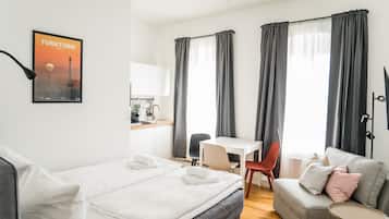 1 quarto, escrivaninha, ferros/tábuas de passar roupa, Wi-Fi