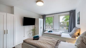 3 Schlafzimmer, kostenloses WLAN, Bettwäsche