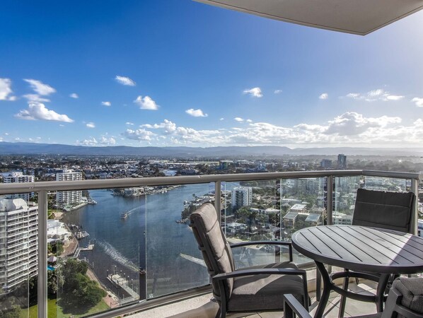 Property grounds - Sweeping views from your modern apartment! (Gold Coast)