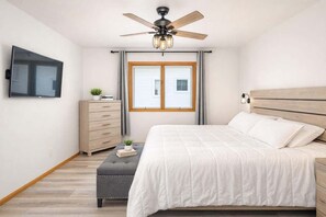 3 間睡房、熨斗/熨衫板、Wi-Fi、床單