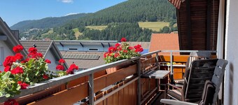 Im Nationalpark Schwarzwald ,gästehaus Central Ferienwohnung 65qm mit Balkon